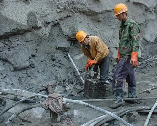 伽师地基下沉注浆